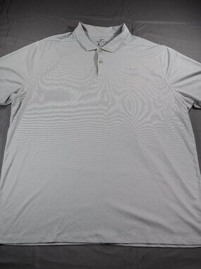 Nike Men’s Dri-FIT Polo Golf Shirt Lightweight Breathable - Gray (XXL)